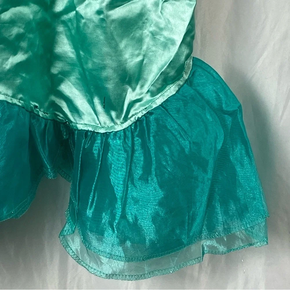 Disney The Little Mermaid Ariel Princess Kids Costume Size 4-6X Halloween - Picture 12 of 16